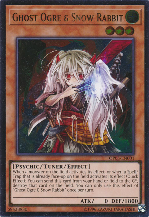 Ghost Ogre & Snow Rabbit, OTS Tournament Pack 5 · OP05-EN001
