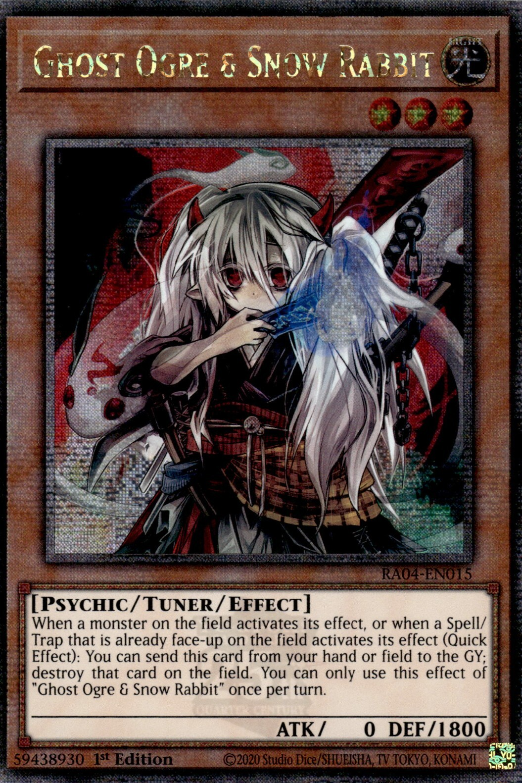 Ghost Ogre & Snow Rabbit, Quarter Century Stampede · RA04-EN015