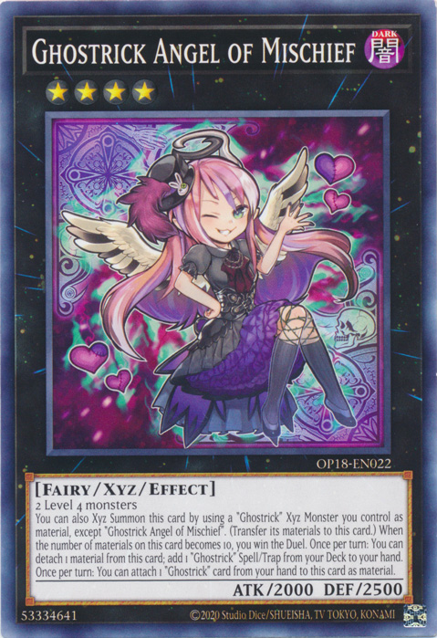 Ghostrick Angel of Mischief, OTS Tournament Pack 18 · OP18-EN022