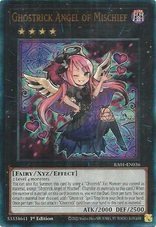 Ghostrick Angel of Mischief, 25th Anniversary Rarity Collection · RA01-EN036