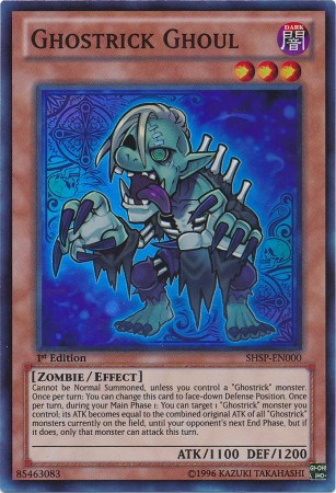 Ghostrick Ghoul, Shadow Specters Sneak Peek Participation Card · SHSP-EN000