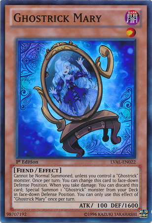 Ghostrick Mary, Legacy of the Valiant Sneak Peek Participation Card · LVAL-EN022