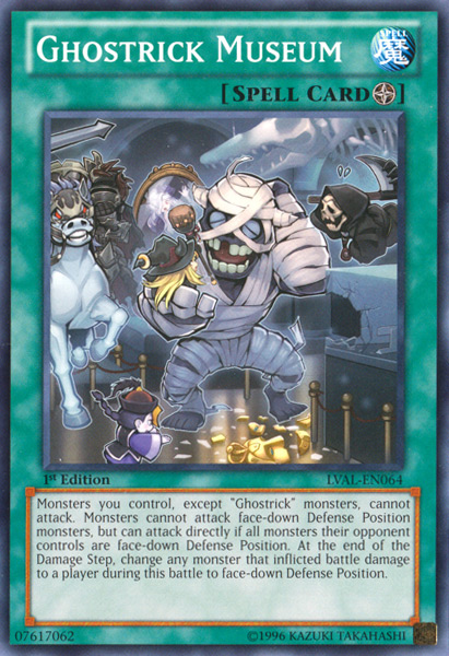 Ghostrick Museum, Legacy of the Valiant Sneak Peek Participation Card · LVAL-EN064
