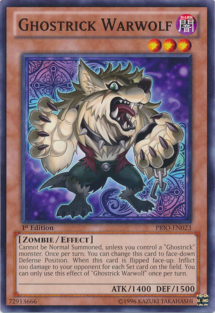 Ghostrick Warwolf, Primal Origin Plus · PRIO-EN023