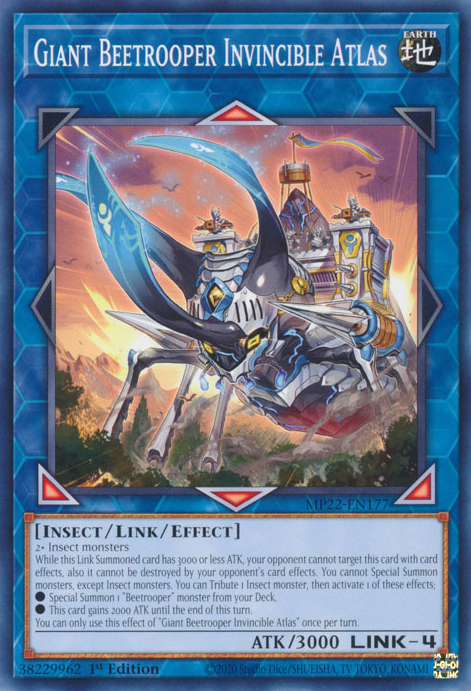Giant Beetrooper Invincible Atlas, 2022 Tin of the Pharaoh's Gods · MP22-EN177