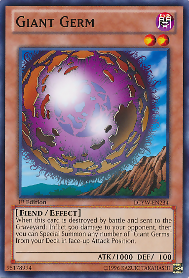 Giant Germ, Legendary Collection 3: Yugi's World Mega Pack · LCYW-EN234