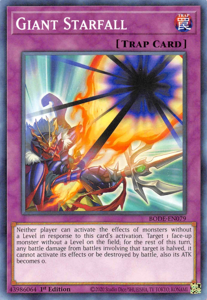 Giant Starfall, Burst of Destiny · BODE-EN079