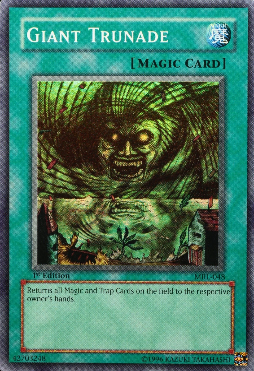 Giant Trunade, Magic Ruler · MRL-048