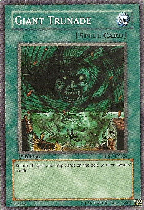 Giant Trunade, Spellcaster's Command Structure Deck · SDSC-EN024