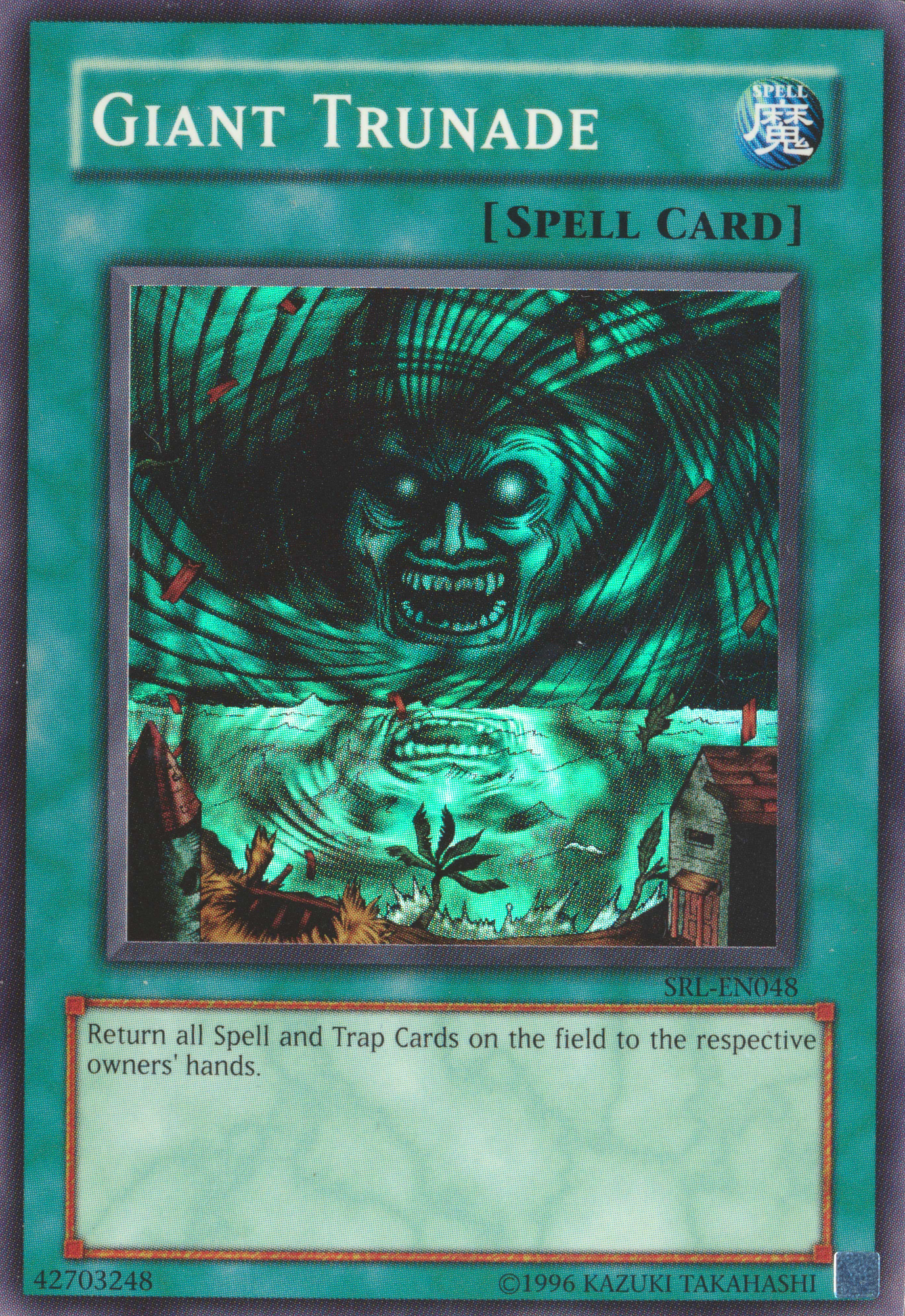 Giant Trunade, Spell Ruler · SRL-048
