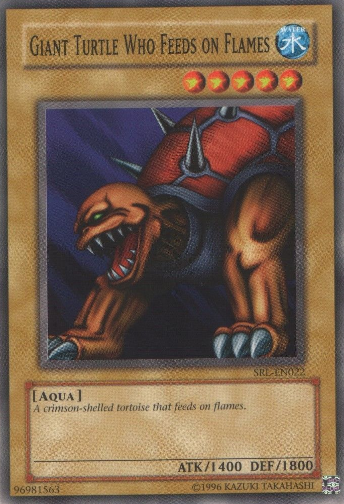 Giant Turtle Who Feeds on Flames, Spell Ruler · SRL-022