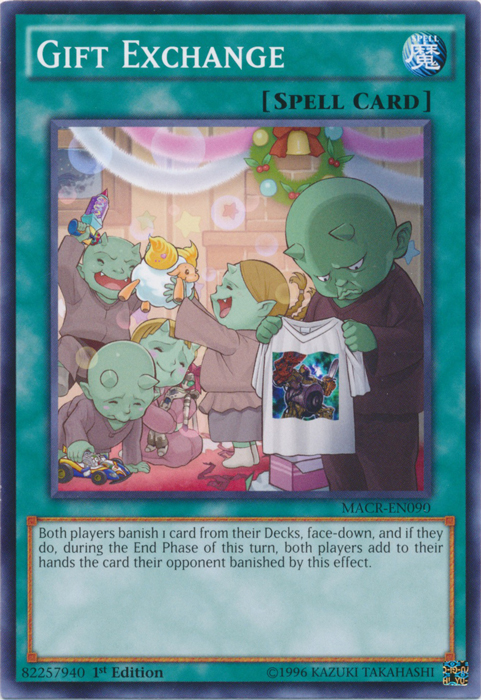Gift Exchange, Maximum Crisis Sneak Peek Participation Card · MACR-EN090