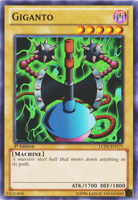 Giganto, Legendary Collection 4: Joey's World Mega Pack · LCJW-EN175