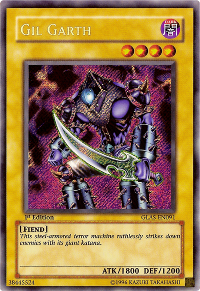 Gil Garth, Gladiator's Assault Sneak Peek Participation Card · GLAS-EN091