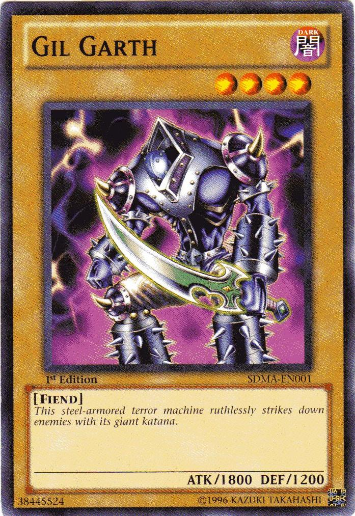 Gil Garth, Structure Deck: Marik (TCG) · SDMA-EN001