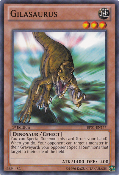 Gilasaurus, Battle Pack: Epic Dawn · BP01-EN177