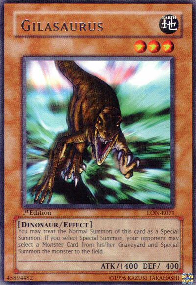 Gilasaurus, Labyrinth of Nightmare · LON-E071