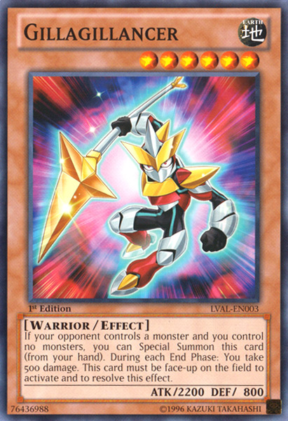 Gillagillancer, Legacy of the Valiant Sneak Peek Participation Card · LVAL-EN003