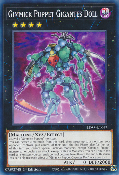 Gimmick Puppet Gigantes Doll, Legendary Duelists: Season 3 · LDS3-EN067