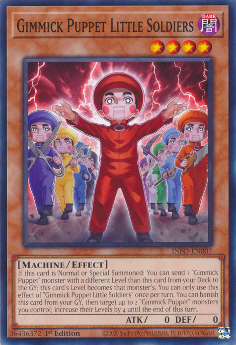 Gimmick Puppet Little Soldiers, The Infinite Forbidden · INFO-EN007