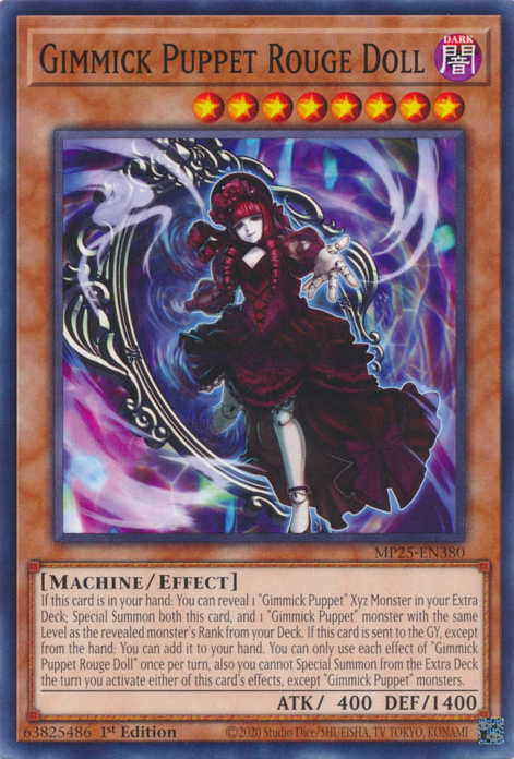 Gimmick Puppet Rouge Doll, 2025 Mega-Pack Tin · MP25-EN380