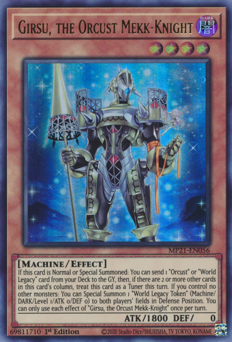 Girsu, the Orcust Mekk-Knight, 2021 Tin of Ancient Battles · MP21-EN056