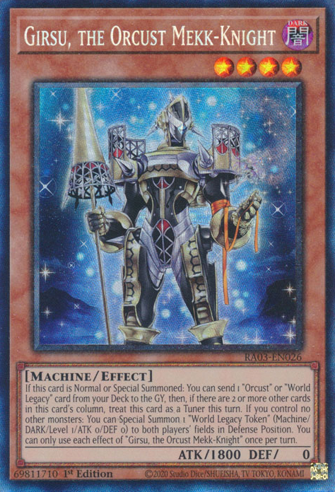 Girsu, the Orcust Mekk-Knight, Quarter Century Bonanza · RA03-EN026