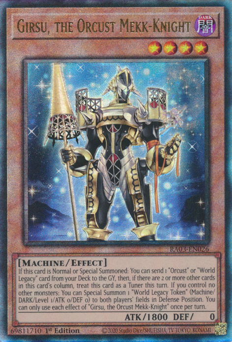 Girsu, the Orcust Mekk-Knight, Quarter Century Bonanza · RA03-EN026