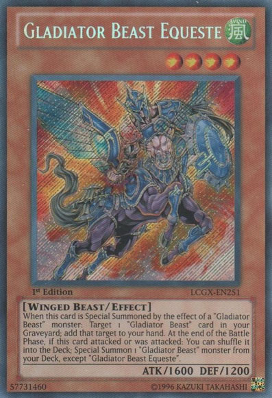 Gladiator Beast Equeste, Legendary Collection 2: The Duel Academy Years Mega Pack · LCGX-EN251
