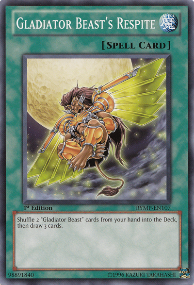 Gladiator Beast's Respite, Ra Yellow Mega Pack · RYMP-EN107