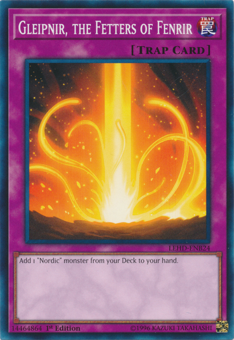 Gleipnir, the Fetters of Fenrir, Legendary Hero Decks · LEHD-ENB24