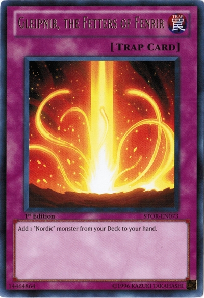 Gleipnir, the Fetters of Fenrir, Storm of Ragnarok Sneak Peek Participation Card · STOR-EN073
