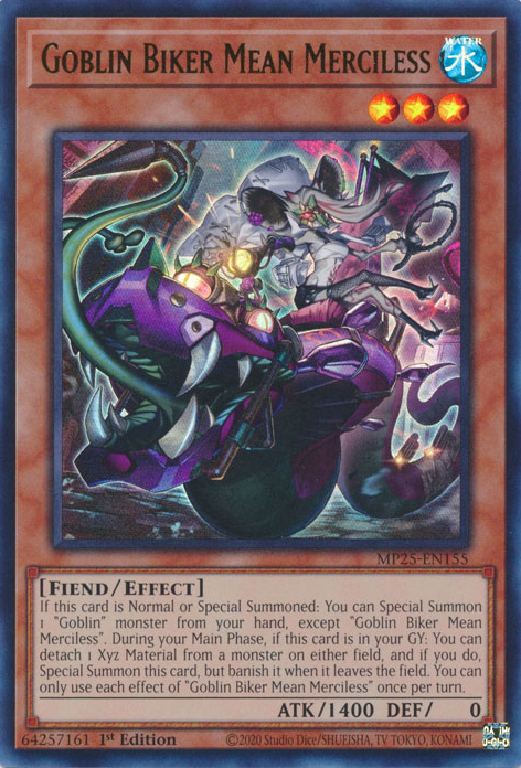 Goblin Biker Mean Merciless, 2025 Mega-Pack Tin · MP25-EN155