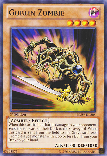 Goblin Zombie, Legendary Collection 4: Joey's World Mega Pack · LCJW-EN205