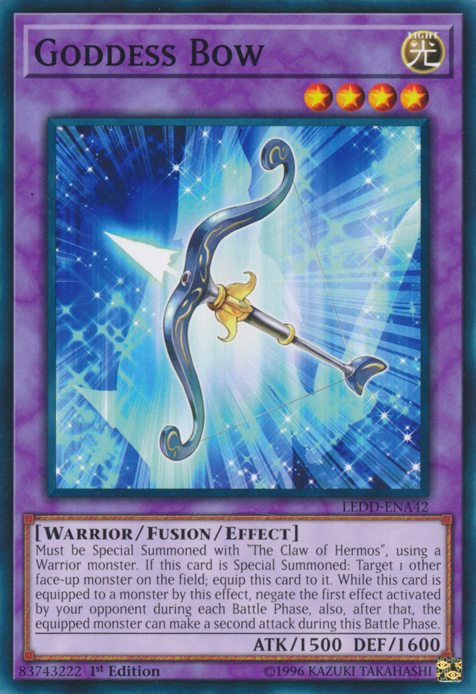 Goddess Bow, Legendary Dragon Decks · LEDD-ENA42