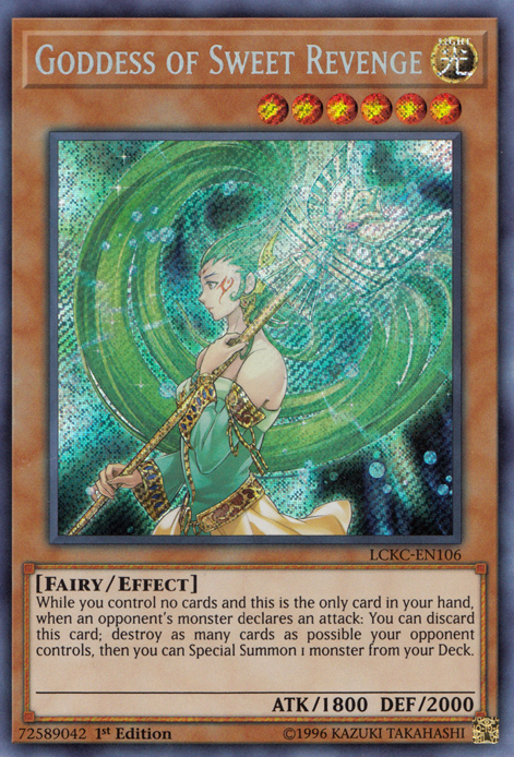 Goddess of Sweet Revenge, Legendary Collection Kaiba Mega Pack · LCKC-EN106