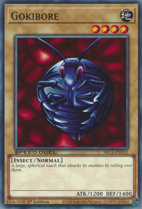 Gokibore, Speed Duel: Streets of Battle City · SBC1-END11