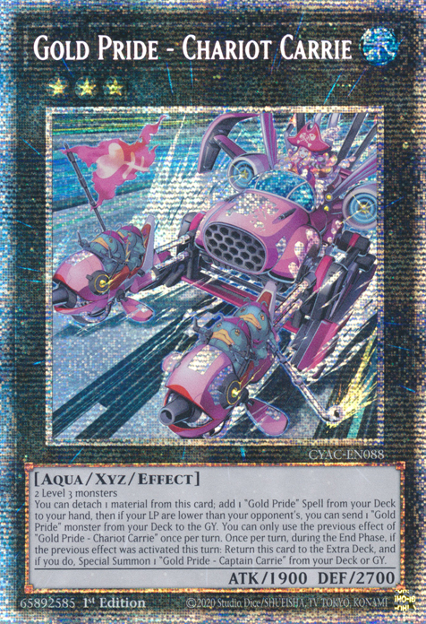 Gold Pride - Chariot Carrie, Cyberstorm Access · CYAC-EN088