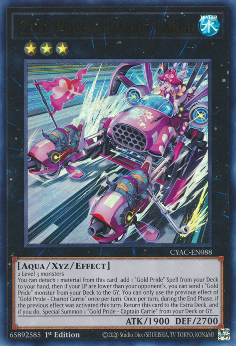 Gold Pride - Chariot Carrie, Cyberstorm Access · CYAC-EN088