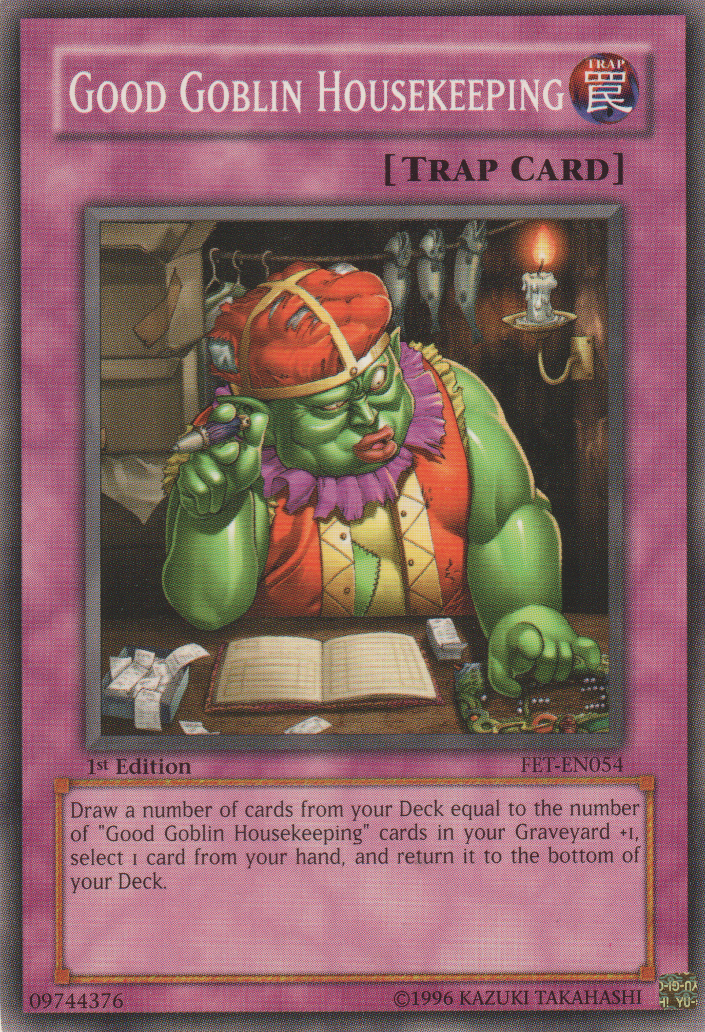 Good Goblin Housekeeping, Flaming Eternity · FET-EN054