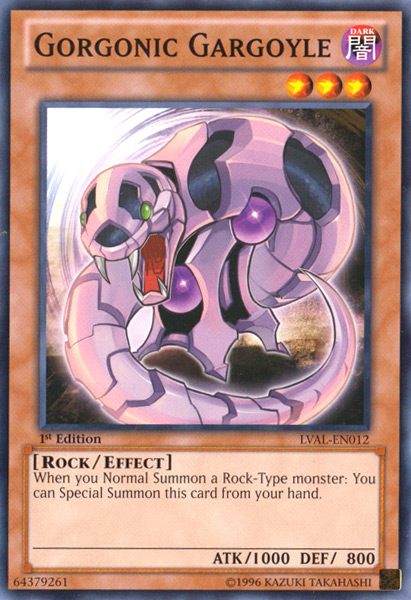 Gorgonic Gargoyle, Legacy of the Valiant Sneak Peek Participation Card · LVAL-EN012