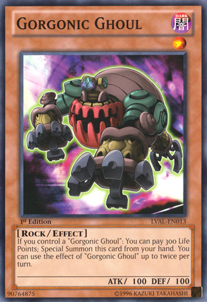 Gorgonic Ghoul, Legacy of the Valiant Sneak Peek Participation Card · LVAL-EN013