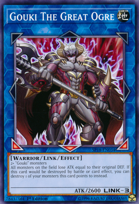 Gouki The Great Ogre, Star Pack VRAINS · SP18-EN034