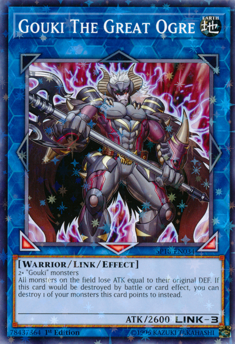 Gouki The Great Ogre, Star Pack VRAINS · SP18-EN034