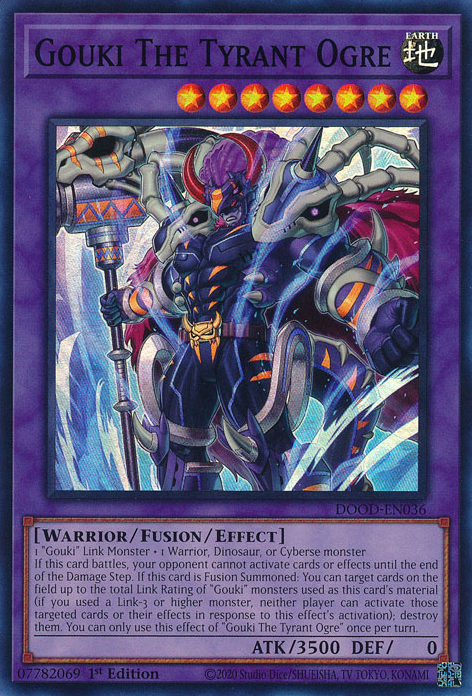 Gouki The Tyrant Ogre, Doom of Dimensions · DOOD-EN036