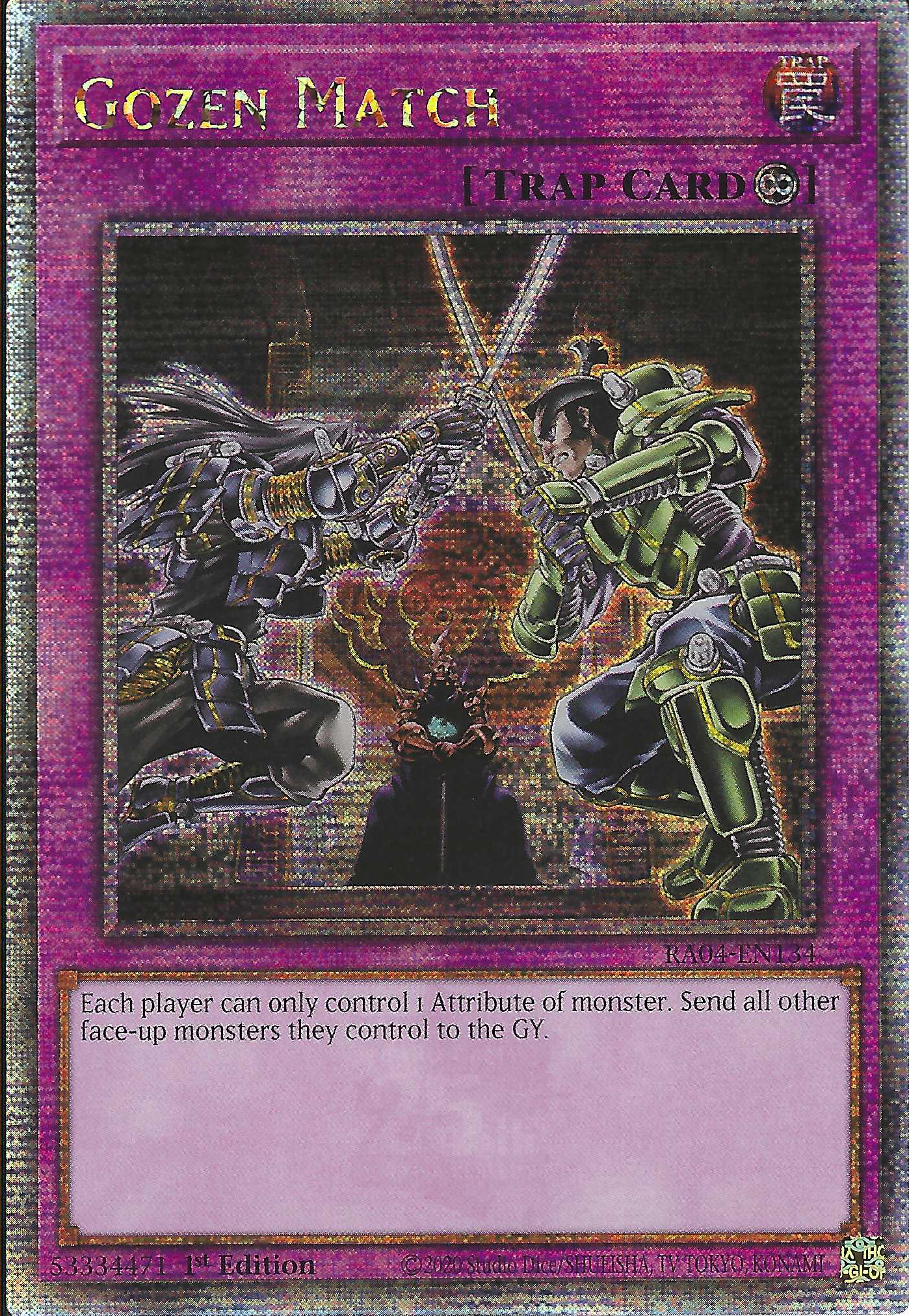 Gozen Match, Quarter Century Stampede · RA04-EN134