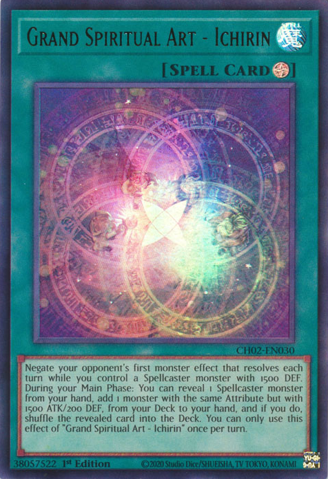 Grand Spiritual Art - Ichirin, THE CHRONICLES DECK: Spirit Charmers (All-Foil Edition) · CH02-EN030