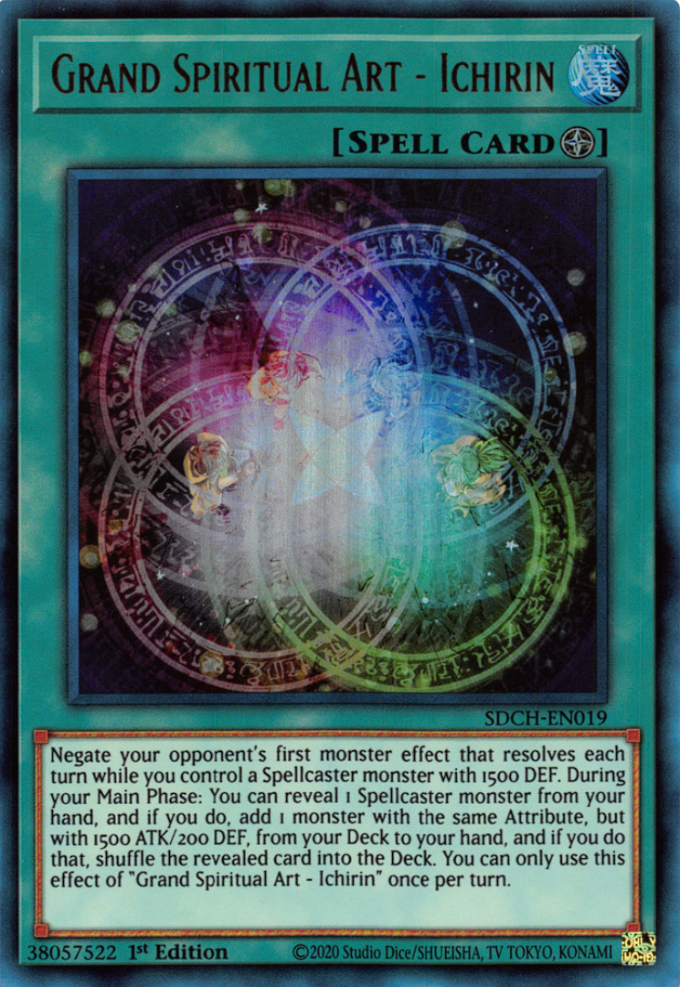 Grand Spiritual Art - Ichirin, Structure Deck: Spirit Charmers · SDCH-EN019