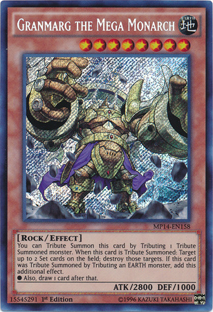 Granmarg the Mega Monarch, 2014 Mega-Tin Mega Pack · MP14-EN158
