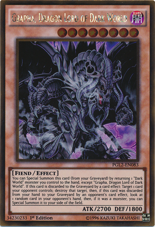 Grapha, Dragon Lord of Dark World, Premium Gold: Return of the Bling · PGL2-EN083